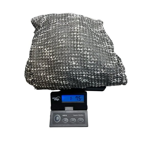 Fabletics Yukon Knit Sweater Dress Gray White Hooded Cozy Comfy Size Medium - Picture 7 of 7